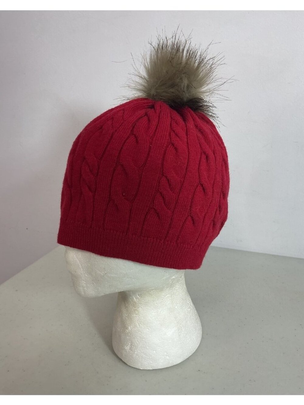 Talbots Lambswool Hat Beanie Womens One Size